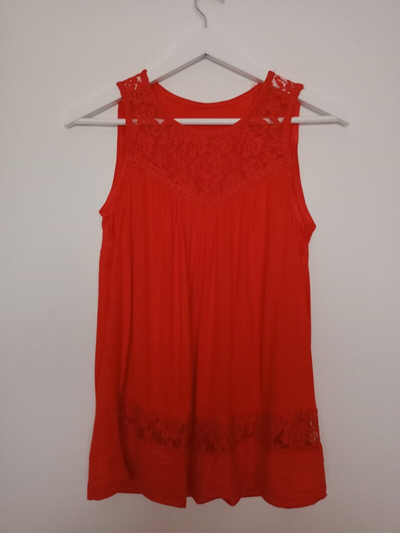 Musculosa con encaje Julie