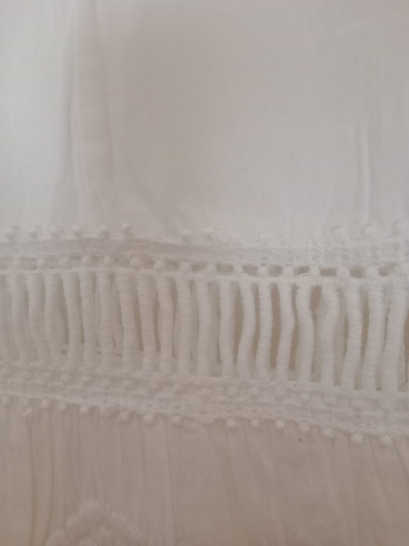 Vestido Blanco con detalles Lily - Image 4