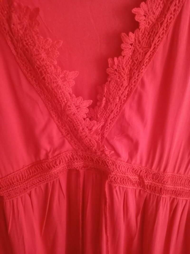 Vestido Rojo Camille - Image 2
